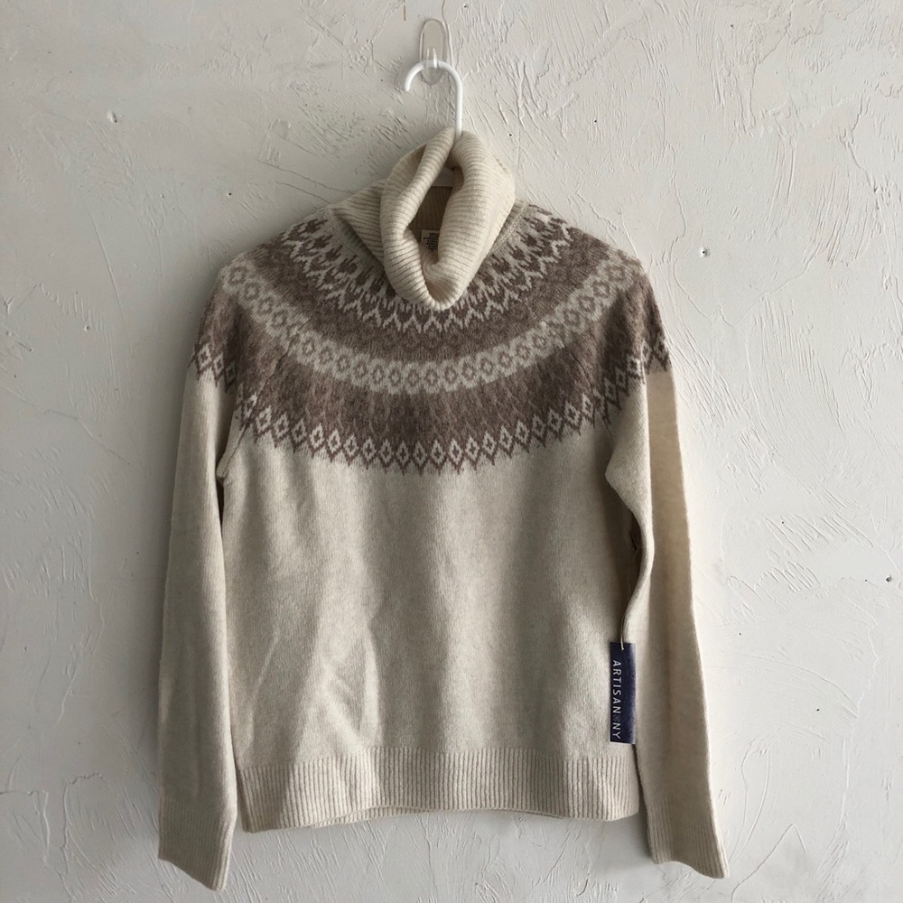 Soft stretchy winter sweater